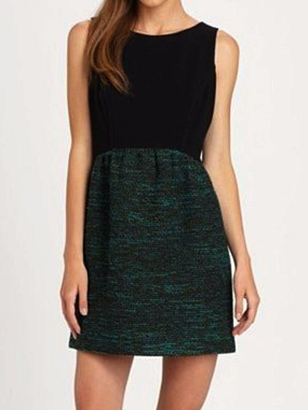 Shoshanna "Janine" Crepe/Tweed Mini Dress- Sz. 2